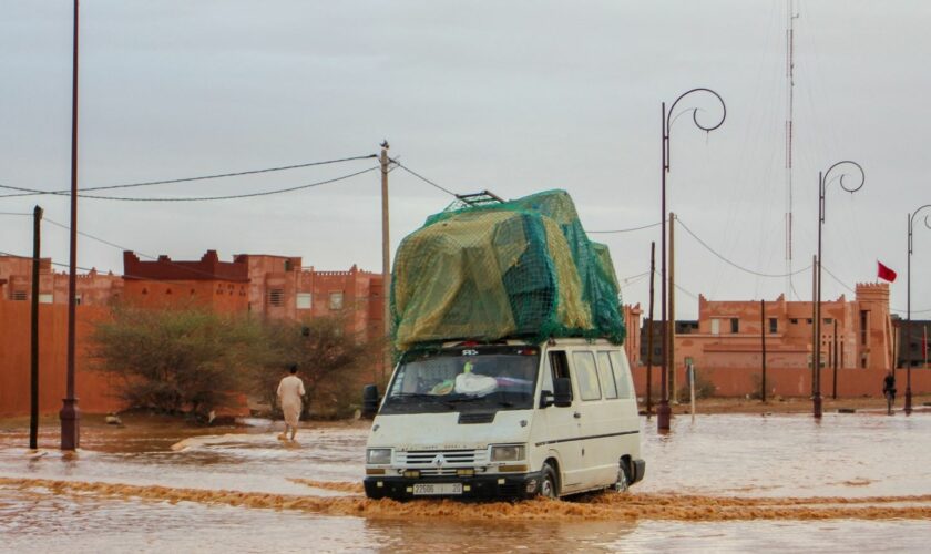 Maroc : Au moins 11 morts après de fortes inondations dans le sud